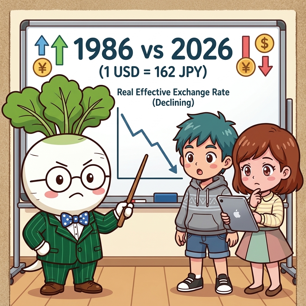 【1ドル162円の罠】39年前と同じ為替レートなのに「円の力」が半減している理由とは？