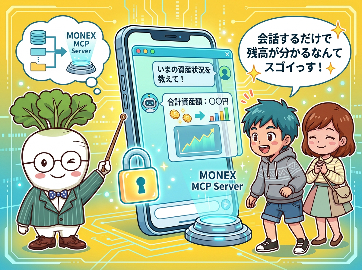 マネックスAI連携！ChatGPT口座参照と安全 | カブ先生のお金の学校