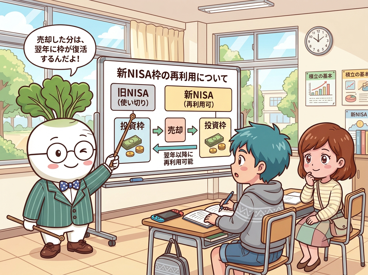 新NISA「売却枠の当年中復活」はまだ決定じゃない！金融庁が2年連続で要望した背景と現行ルールの落とし穴
