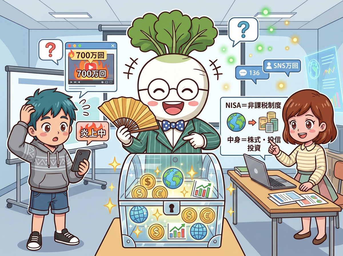 SNSで700万表示の「NISA批判」が大炎上！『NISAの利益構造を説明できる？』に潜む致命的な勘違いと本当の教訓