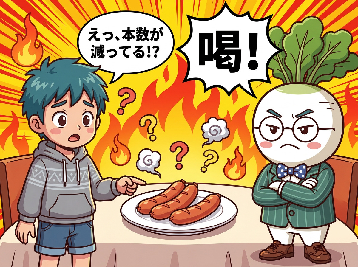 「時代に負けてたまるか」はなぜ燃えた？シャウエッセン減量と“改善顔PR”が株価・POSに与える真の代償
