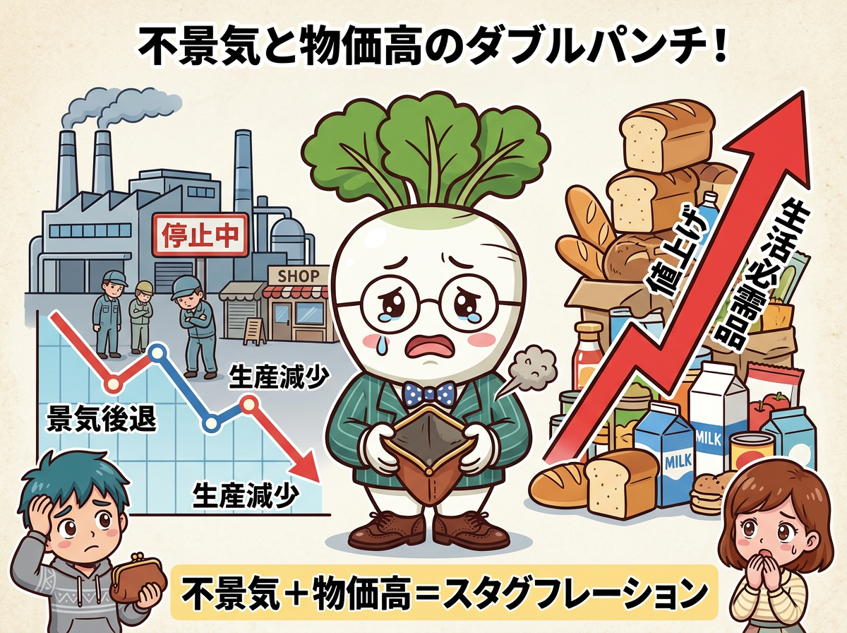 「ステーグフレーション」の恐怖。不況なのに物価が上がる最悪のシナリオ